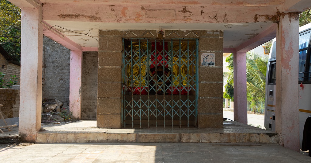 Image of Nageshwar mandir located at Ambawade bhor taluka 