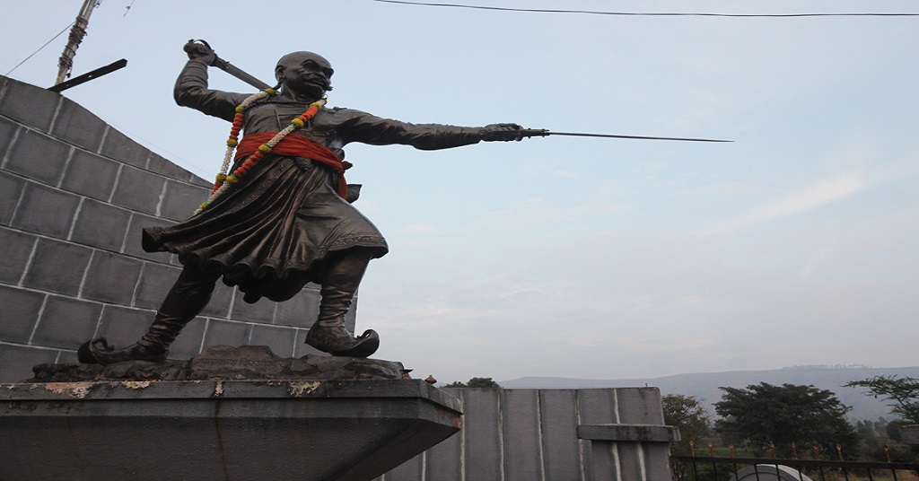 Statue of 'Baji Prabhu Deshpande' in Bhor Taluka