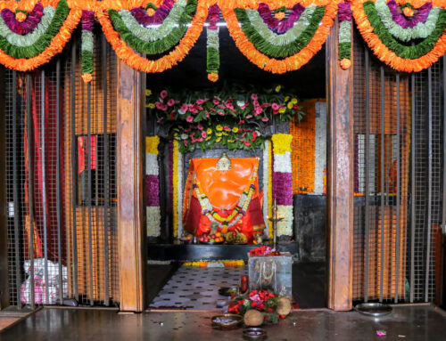 Girijatmaj Temple, Lenyadri Hill